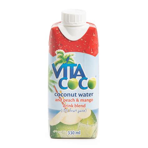 Vita Coco Coconut Water And Peach And Mango Drink 330 Ml Za