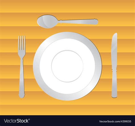 Dining table background Royalty Free Vector Image