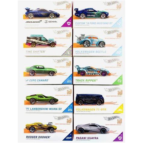 Jual Hot Wheels HW ID Lamborghini Ford Mustang GT Pagani Huayra Volkswagen Beetle VW T1 Camaro