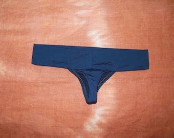 CLEARANCE SYB Black Brazilian Thong Wide Band Bikini Bottom