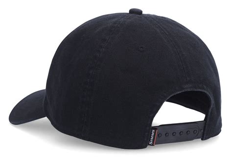 Fishing Cap Simms Single Haul Black Red
