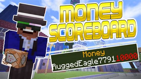 Minecraft Money Scoreboard Tutorial Working Currency System And Shop