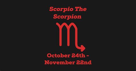 Scorpio The Scorpion Zodiac Symbol Zodiac Signs T Shirt Teepublic