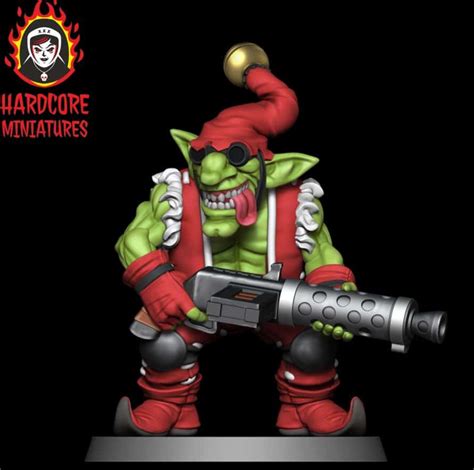 Free Exclusive Holiday STL Files From Hardcore Miniatures
