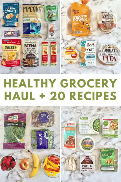 Healthy Grocery Haul Recipes To Try Cheerful Choices