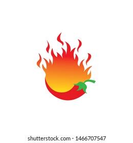 Fire Chili Logo Design Red Hot Stock Vector Royalty Free Shutterstock