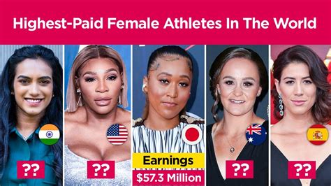 Top 10 Highest Paid Female Athletes In The World 2023 Youtube