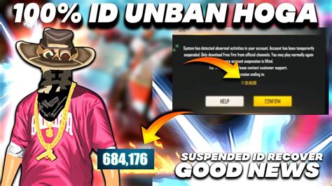 FREE FIRE ID UNBAN FORM REALITY OB36 FF UNBAN LIST REAL OR FAKE HOW TO