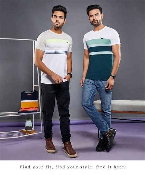 Shirts And T Shirts Poly Cotton Allsense Mens Striped T Shirt Rnhs Round Neck At Rs 235 In Nagpur