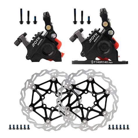 Buy JFOYH Flat Line Pulling Hydraulic Disc Brake Calipers Kit For Road