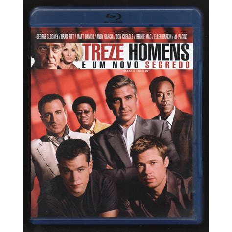 Blu Ray Treze Homens E Um Novo Segredo George Clooney Brad Pitt