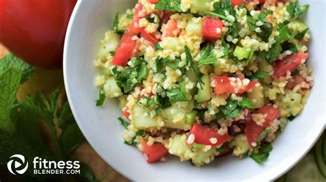 Quick Nutritious Tabbouleh Salad Fitness Blender