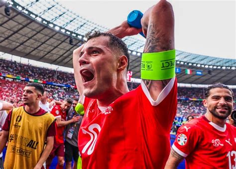 Granit Xhaka Jadi Kunci Kemenangan Swiss Atas Italia Lebih Moncer