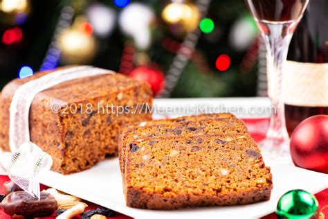 Plum Cake Rich Plum Cake Recipe Christmas Cake Meemiskitchen