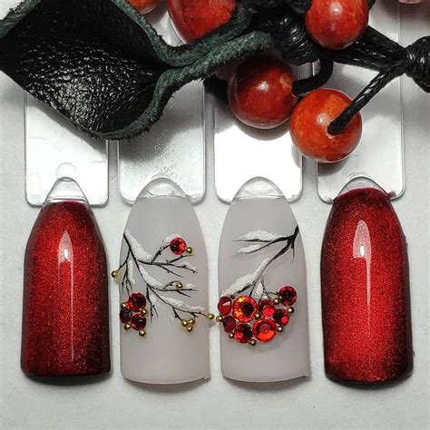 Pin de Aaaaaaaaa em Nails | Unhas natalícias, Unhas natalinas, Unhas ...