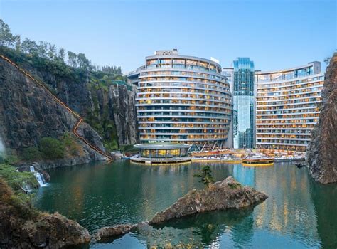 The Worlds First Quarry Hotel Opens In Shanghai The Independent