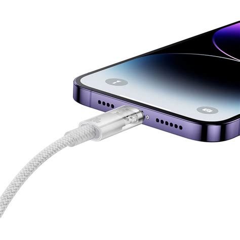 Baseus Explorer Series Usb C Lightning Kabel W M Hvid