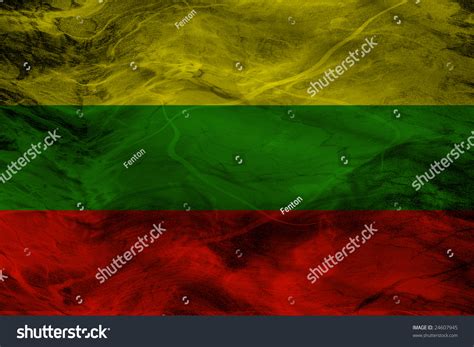 Lithuanian Flag Stock Photo 24607945 : Shutterstock