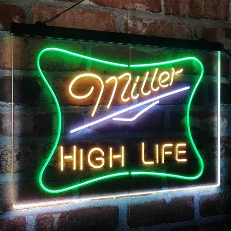 Miller High Life Beer Neon Led Sign For Sale Ledlabcave