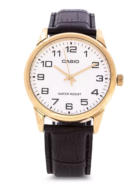 Buy Casio Analog Watch Mtp V Gl B Online Zalora Philippines