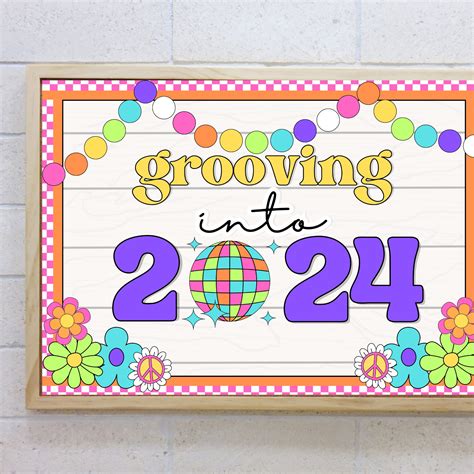 New Year Bulletin Board Printable, New Years Bulletin Boards, Bulletin ...