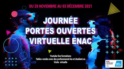 Rendez Vous Pour La Journ E Portes Ouvertes Virtuelle De L Enac Enac