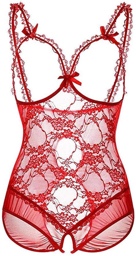 Xqtx Dessous Set Dessous Damen Sexy Offener Schritt Dessous Micro