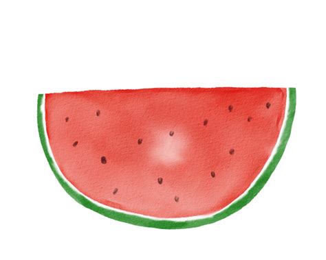 Watercolor Water Melon 11214905 Png