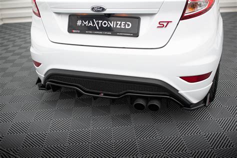 Rear Side Splitters V 3 Flaps Ford Fiesta ST Mk7 Facelift Our Offer