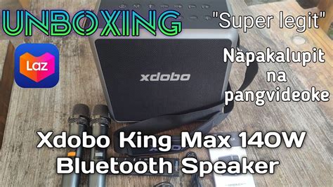 Unboxing Xdobo King Max W Youtube