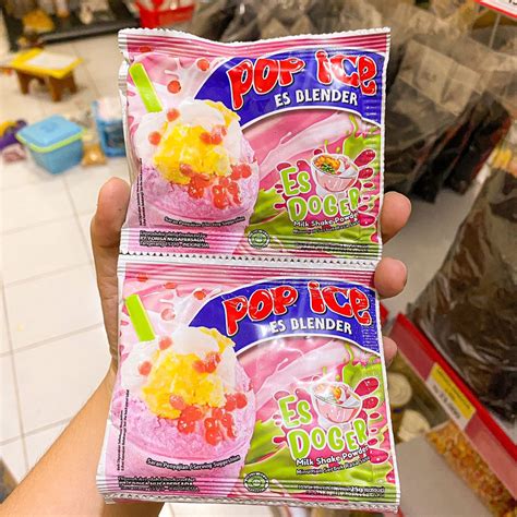 Jual Pop Ice Es Doger Per Renteng 10 Pcs Shopee Indonesia