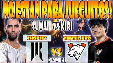 Shopify Rebellion Vs Virtus Pro Bo Game Sumail Arteezy Vs Kiritych