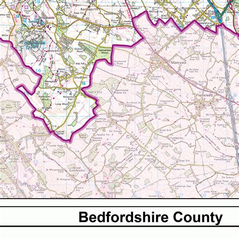 View 15 Bedfordshire County Map Uk Aboutwildpic