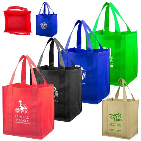 Eco Friendly Customized Promotional Laminated Non Woven Bag Folding Non