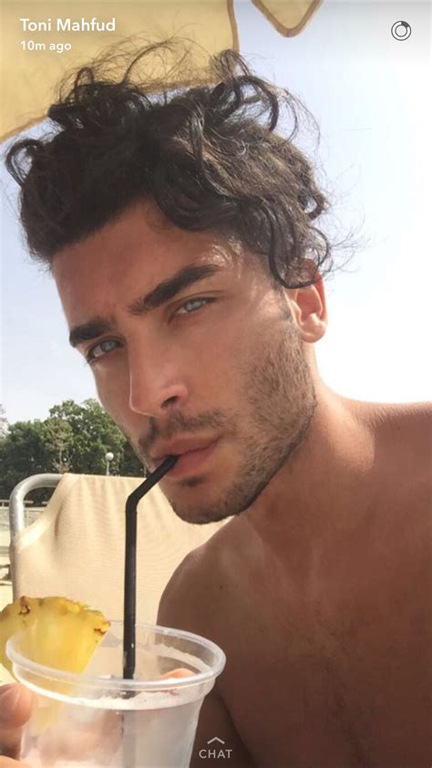 Snapchat Models Toni Mahfud Toni Mahfud Beautiful Men Faces Latin Men