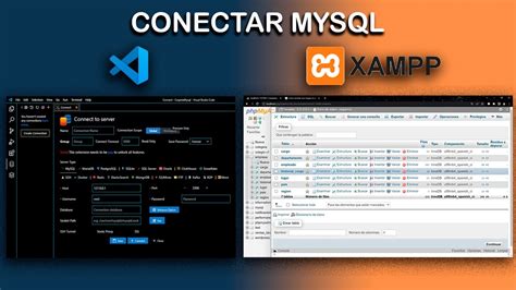 Como Conectar Mysql Xampp Con Visual Studio Code Youtube