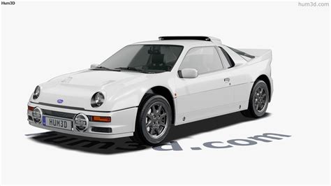 360度查看 Ford Rs200 1984 3d模型 Hum3d商店