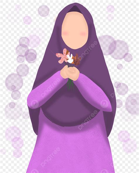 Vetor Muslimah Png Muslimah Berhijab Musklimah Vector Cadar Imagem