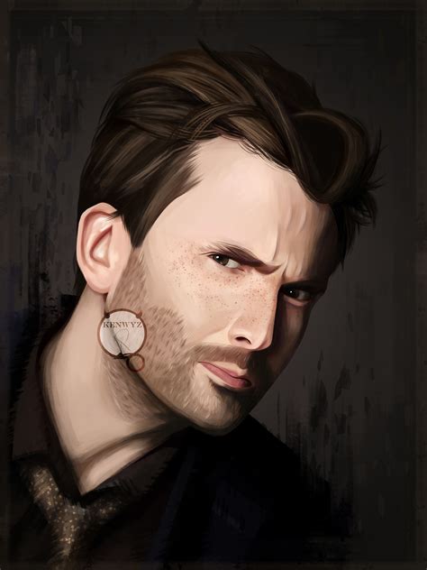 Artstation David Tennant Fanart