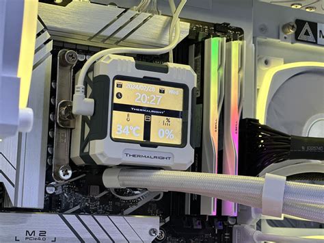 Tản Nhiệt Aio Thermalright Frozen Warframe 360 White Argb Chính Hãng