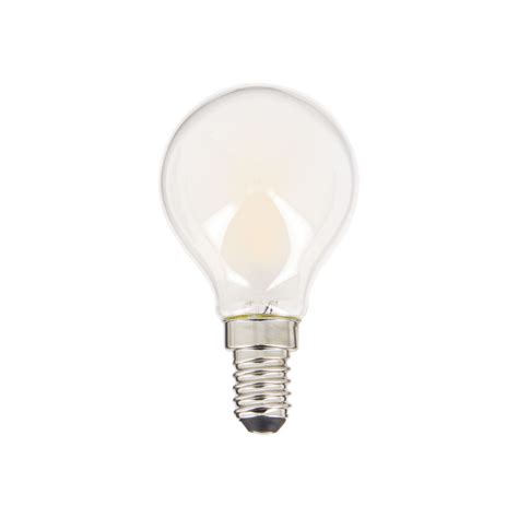 Ampoule Boule Opaque LED E14 Blanc Chaud 806 Lm 6 5 W XANLITE