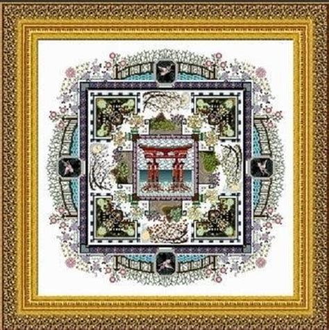 Chatelaine Mandala Cross Stitch CHART Your Choice Martina Weber