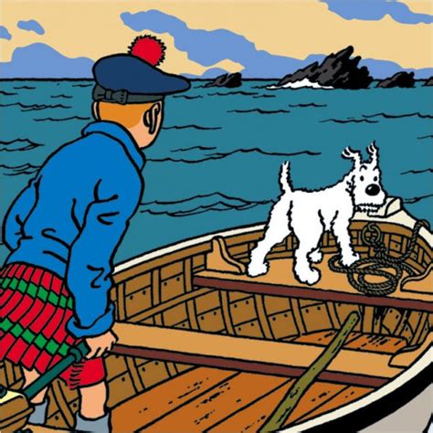 Black Island Tintin Poster Tintin Poster Paper Tiger