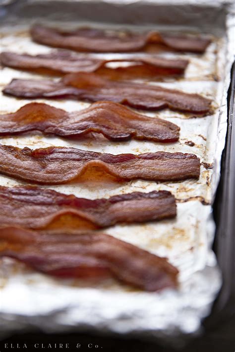 How To Make The Best Bacon In The Oven Ella Claire And Co