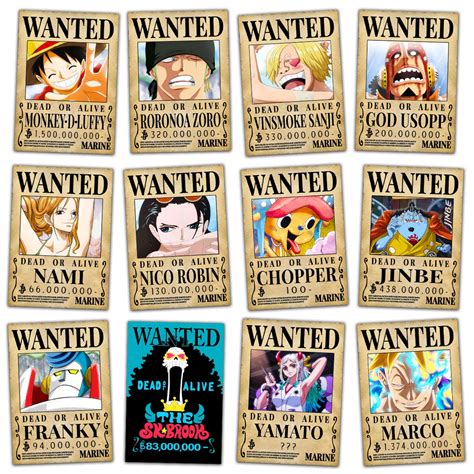 Mua Poster One Piece L Nh Truy N Wanted Poster Anime Manga One Piece