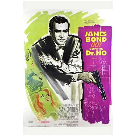 "Dr. No," Film Poster For Sale at 1stDibs