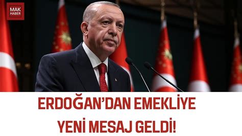 SON DAKİKA Erdoğan dan Kabine Sonrası Yeni Emekliler Açıklaması 5 Bin