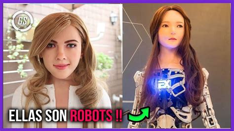 10 Increíbles Robots Que Parecen Humanos Youtube