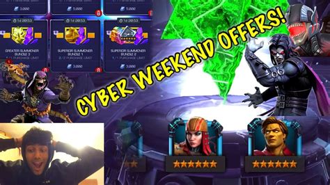 Cyber Weekend Offers 2023 Crystal Opening Awakened Beyond God Tier Finally Mcoc Youtube