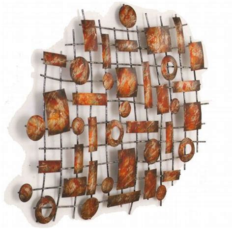 Abstract Panel Metal Wall Art Adds A Graceful Look To Your Decor Hometone